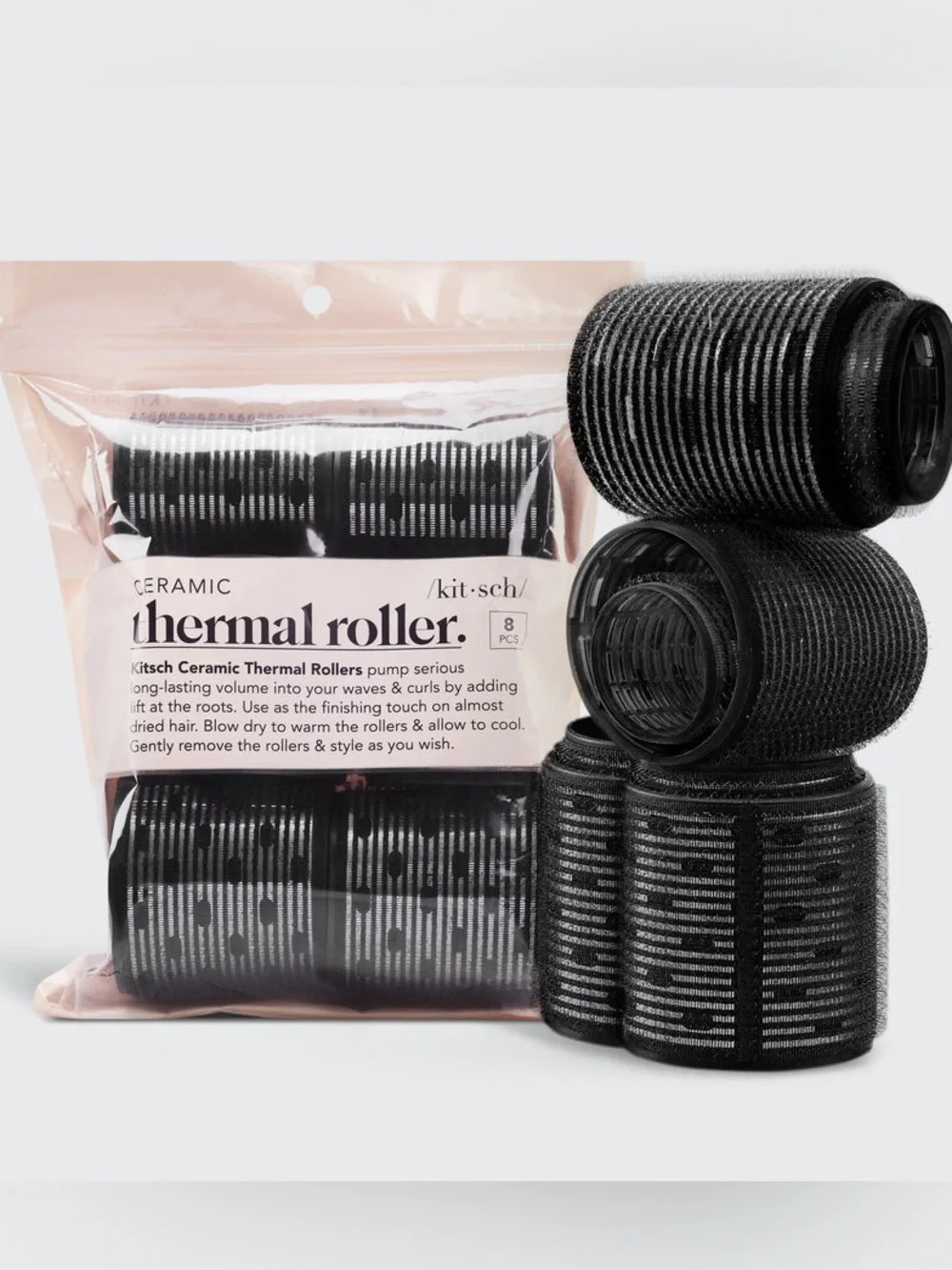 New & Sealed Kitsch Ceramic Thermal Rollers~8 Pack